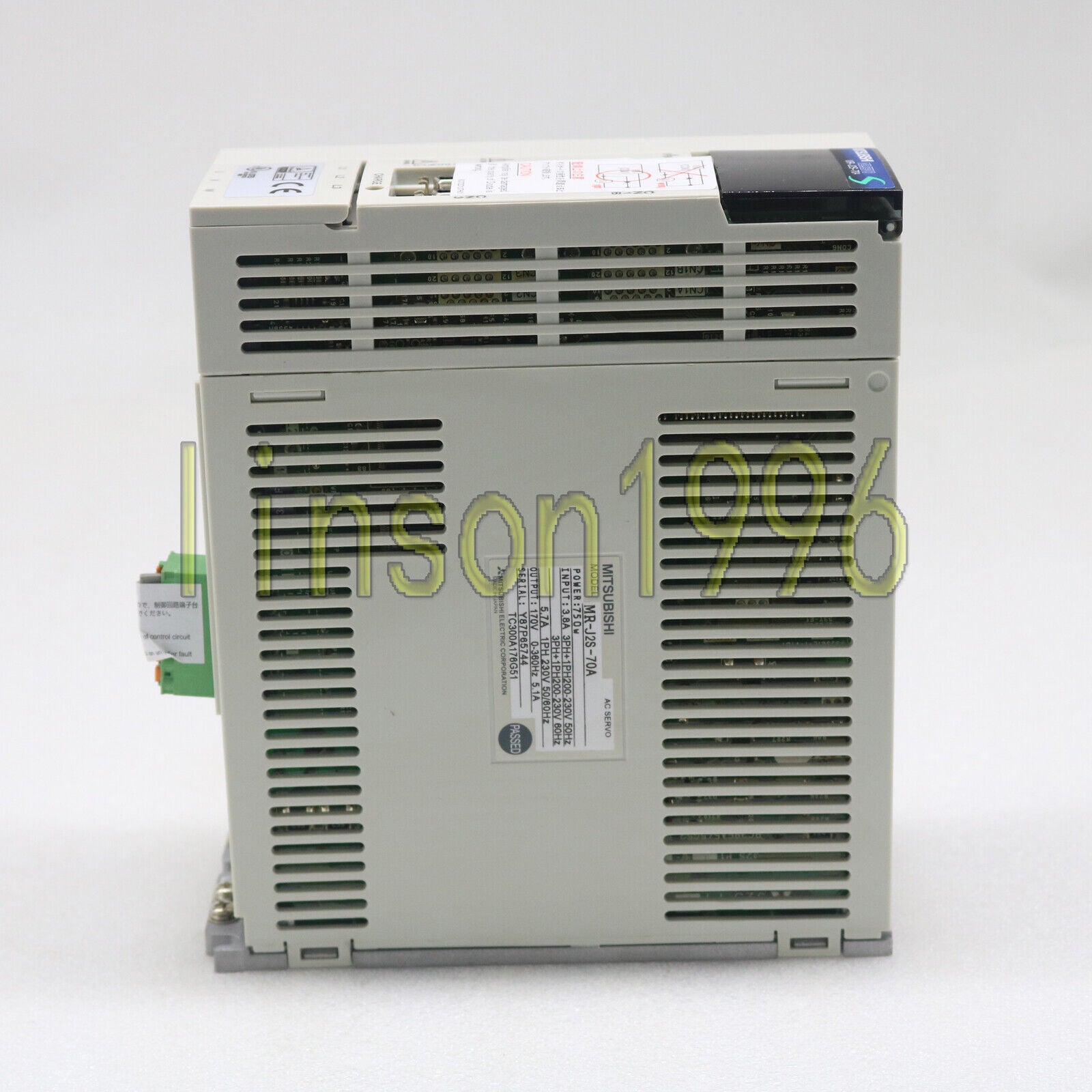 Mitsubishi MR-J2S-70A Servo Amplifier Amplifier/Servo Drive, 1-Year Warranty - MITSUBISHI