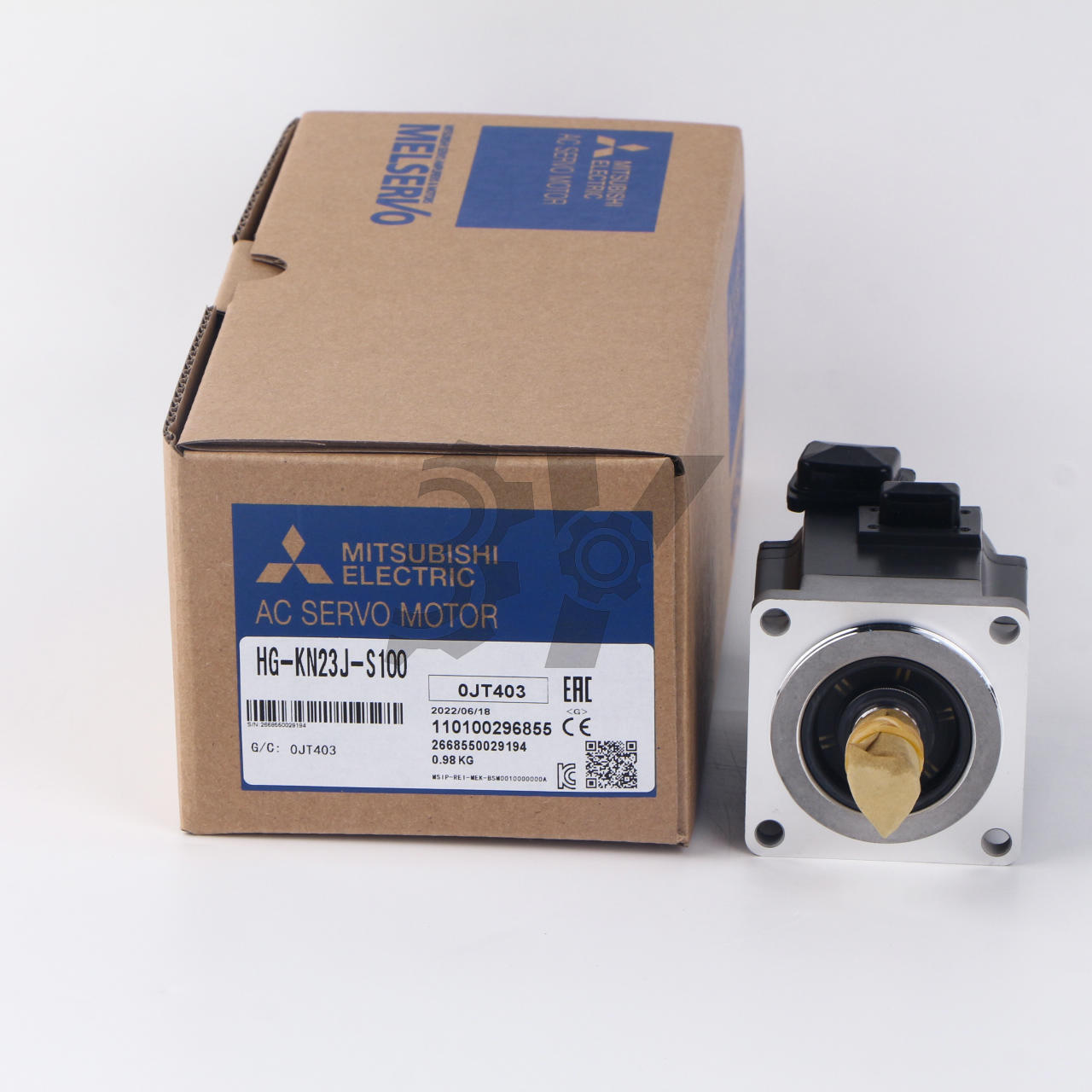 new 1PC Mitsubishi HG-KN23J-S100 AC Servo Motor HG-KN23J-S10 - MITSUBISHI
