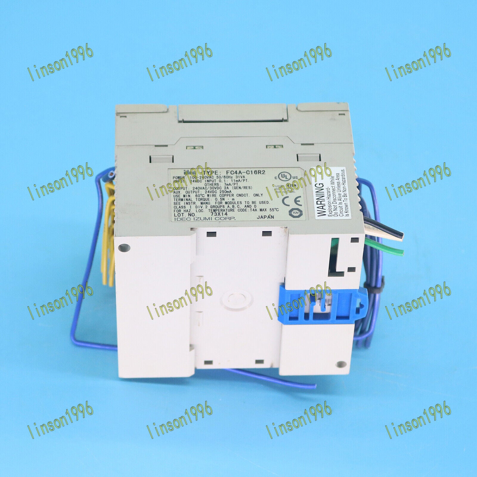 Used 100-240VAC MicroSmart PLC CPU FC4A-C16R2 - IDEK