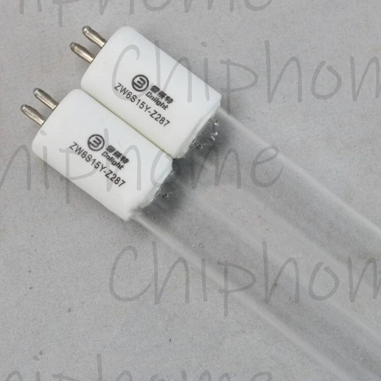2pcs ZW14D15W-Z287/ZW6S15Y-Z287 For Cnlight UV disinfection lamp Water treatment