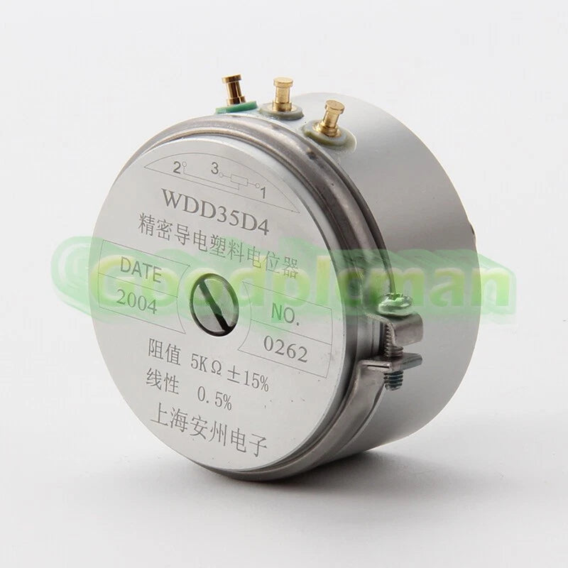 1X WDD35D-4 1K 2K 5K 10K 0.5% 18mm Precision conductive plastic potentiometer