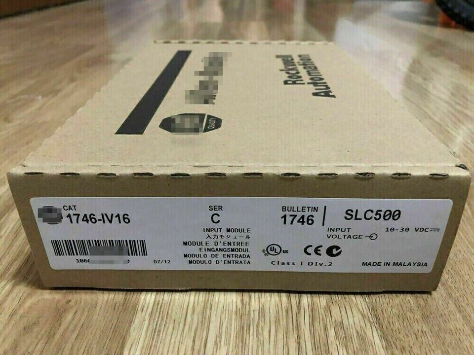 NEW FACTORY SEALED AB 1746-IV16 SER C SLC 500 INPUT MODULE - NEW FACTORY SEALED