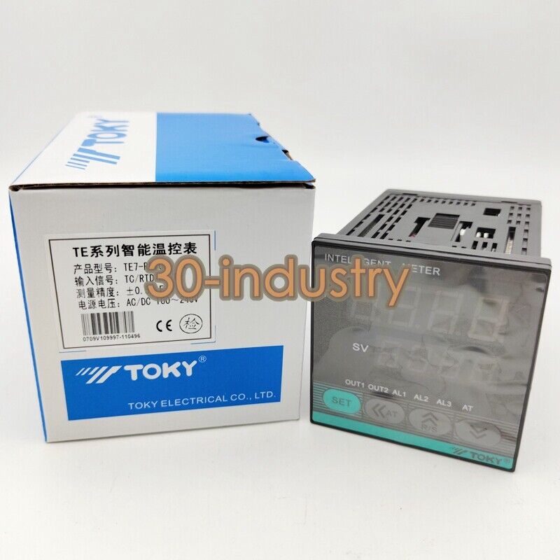 TOKY Intelligent Temperature Control Meter TE7-RB10W AC/DC 100-240V - TOKY
