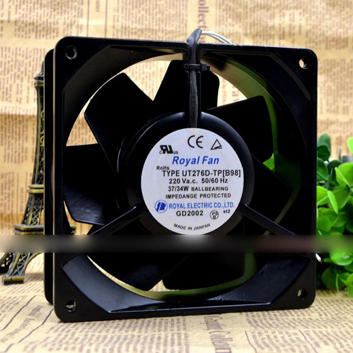 Royal fan UT276D-TP[B98] 220V 37/34W Cooling Fan#QW