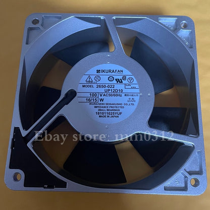 1pcs  IKURA 2650-022 UP12D10 100V 120 * 38MM cooling fan