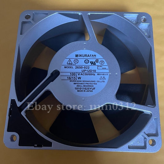 1pcs  IKURA 2650-022 UP12D10 100V 120 * 38MM cooling fan