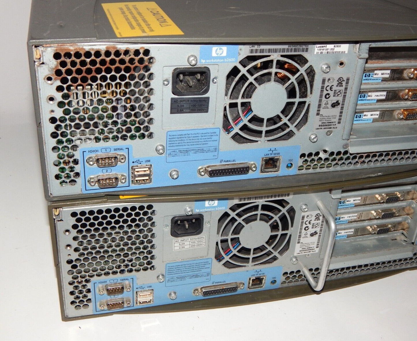 Used HP Workstation B2600 2x Processor workstation - HP