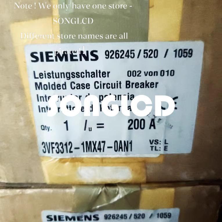 1pcs New 3VF3312-1MX47-0AA0 Circuit Breaker 3VF3212-1MW47-0AN1 - PL CALL