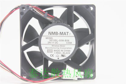 1pcs NMB 3615RL-05W-B56 9038 24V 0.93A inverter fan