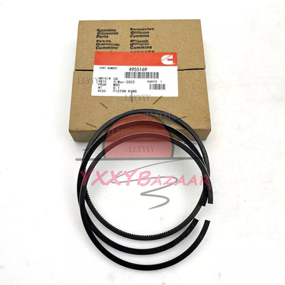6PCS Piston & Piston Rings Kit Fits For 07-19 Dodge Ram 6.7 Cummins 4955520