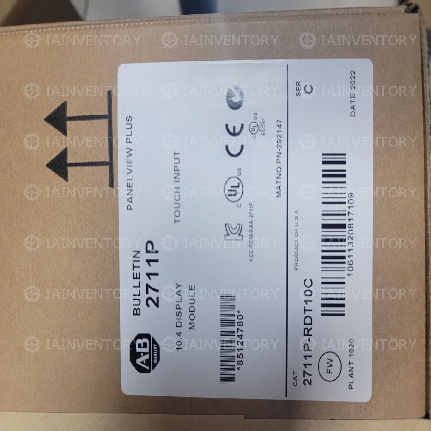 1PC NEW Allen-Bradley 2711P-RDT10C Fast - ALLEN-BRADLEY