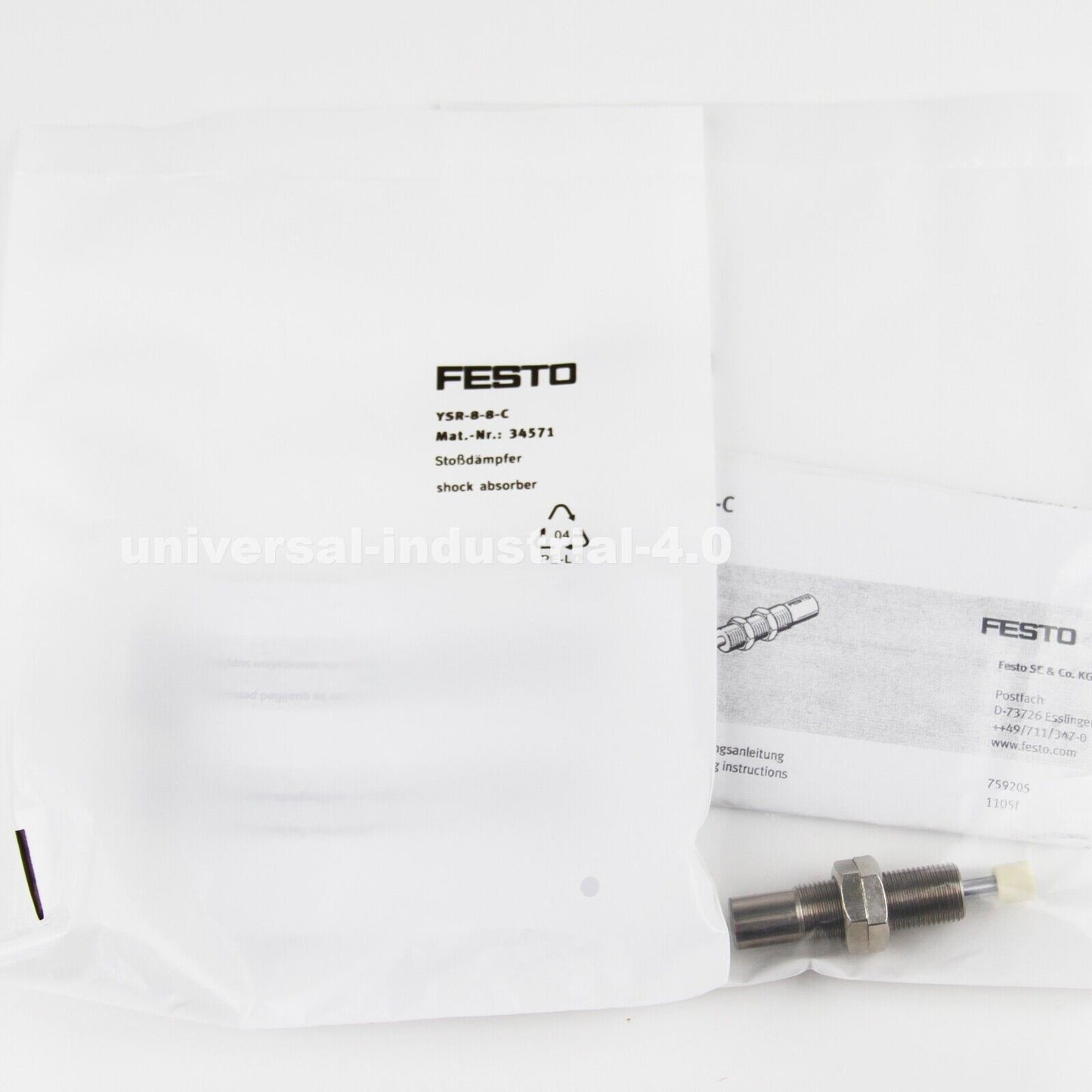 FESTO YSR88C Shock Absorber - FESTO