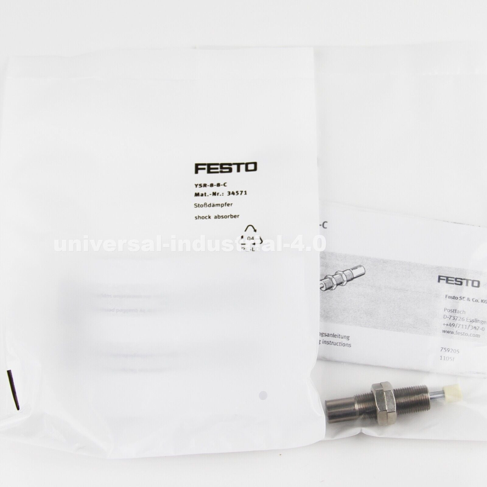 FESTO YSR88C Shock Absorber - FESTO