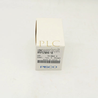 2PCS/Box PISCO RVUM6-6