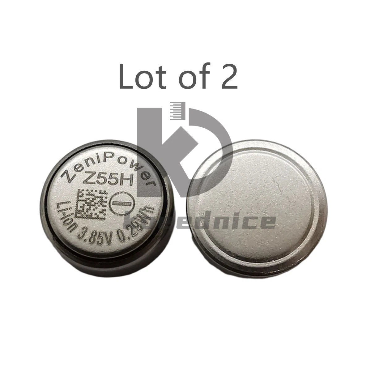 2pcs ZeniPower Z55H Battery for Sony WF-1000XM4 XM4 Bluetooth Headset Headphones