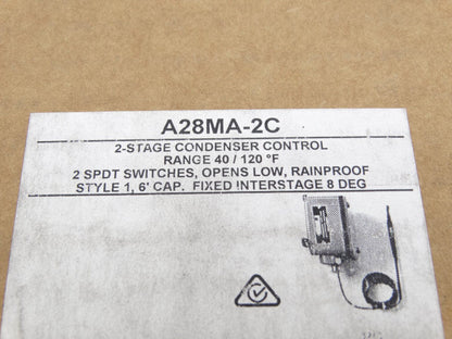 JOHNSON CONTROLS A28MA-2C Temperature Controller for Industrial Applications - JOHNSON CONTROLS