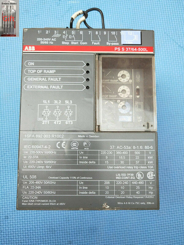 PSS 37/64-500L Heavy-Duty Industrial Power Supply - PSS