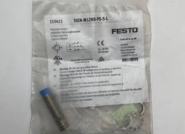 1PC  Festo SIEN-M12NB-PS-S-L 150411 Proximity Sensor Free Ship