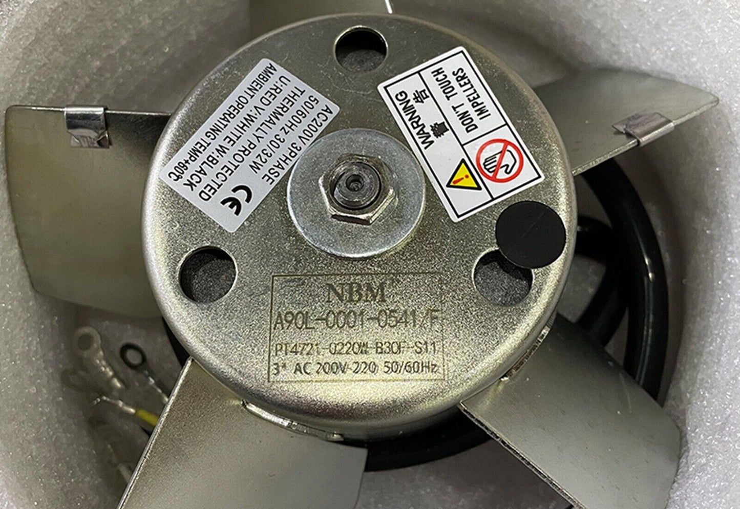 FANUC A90L-0001-0541/F Spindle Motor Fan | Industrial Motor | High Precision Spindle - FANUC