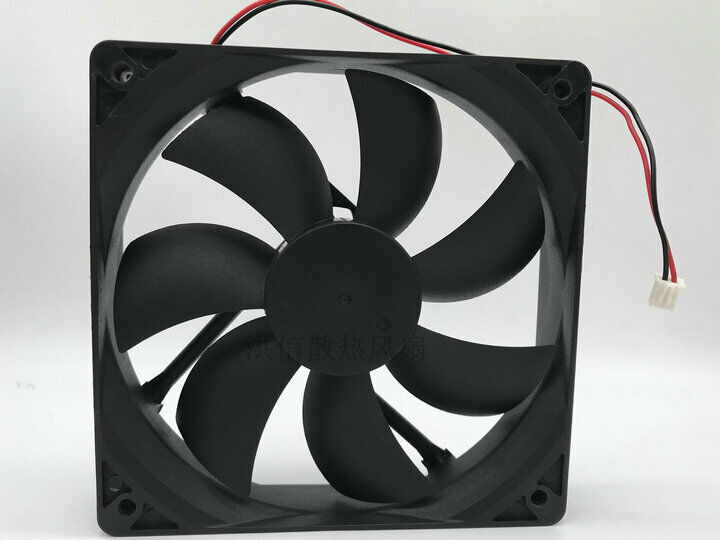 new 1 PCS XIGMATEK BRUSHLESS FAN PY-1225L12S DC 12V 0.18A 12025 12CM 2 Pin - XIGMATEK