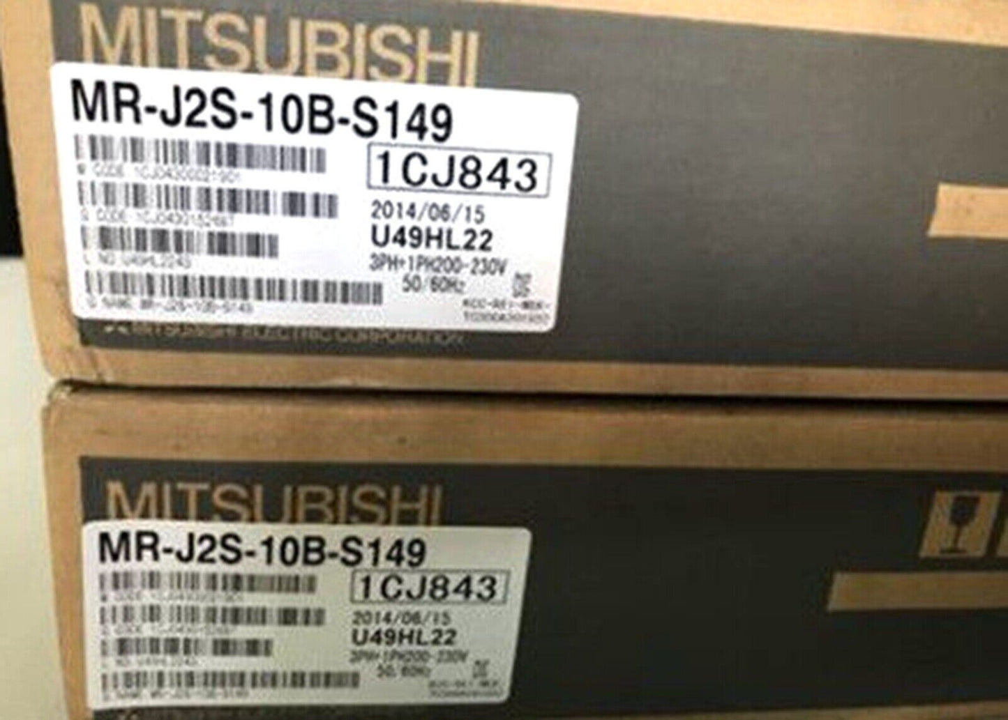 MITSUBISHI MR-J2S-10B-Servo Drive - MITSUBISHI