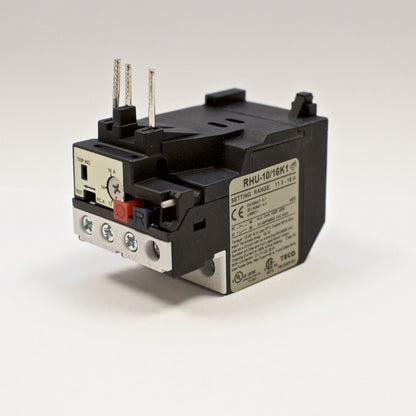 TECO RHU-10/16K1 Thermal Overload Relay, Amp Range: 11.3-16A - TECO