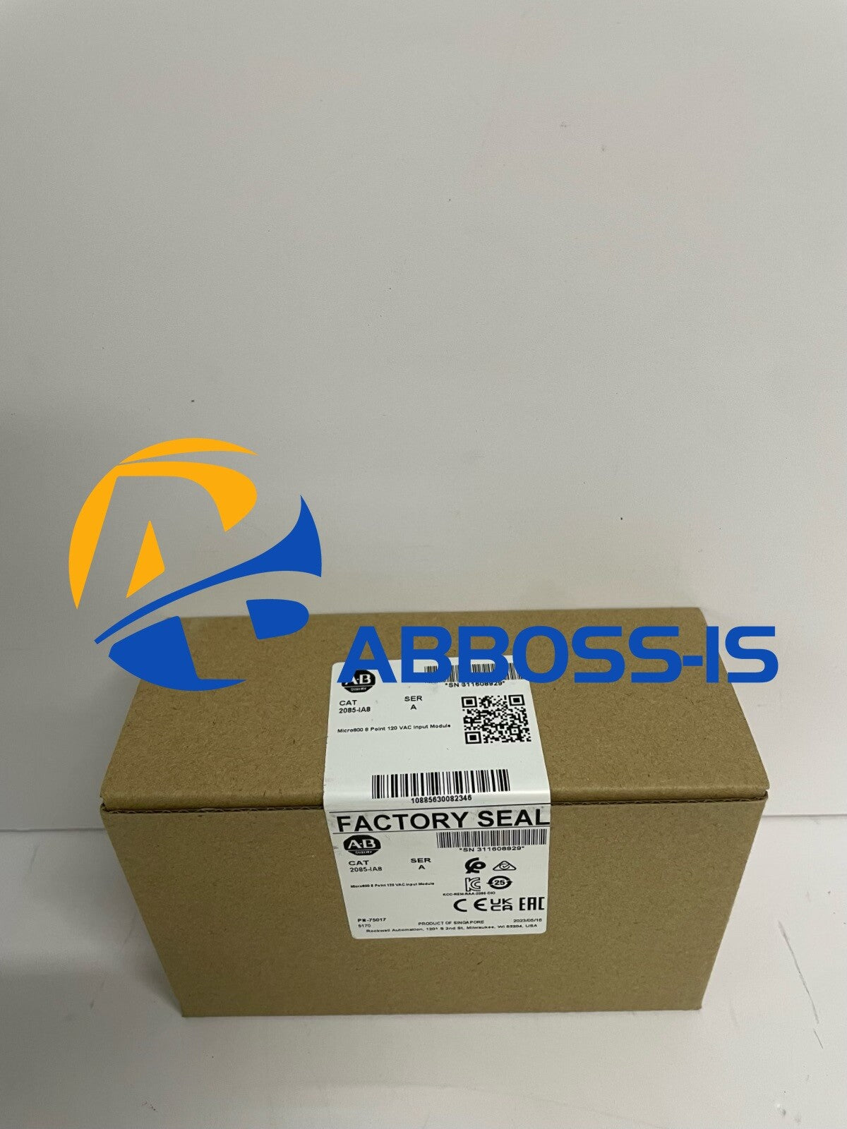 new 2085-IA8 Micro800 8 Point 120 VAC Input Module 2085IA8 AB Sealed