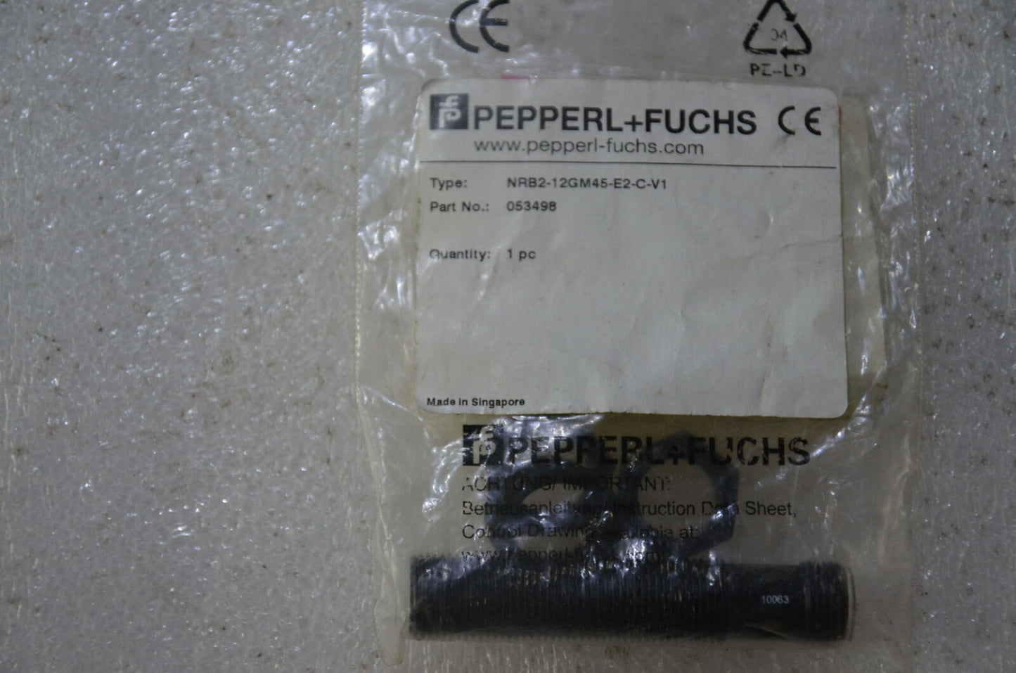 Pepperl+Fuchs NRB2-12GM45-E2-C-V1 Inductive Sensor - PEPPERL+FUCHS