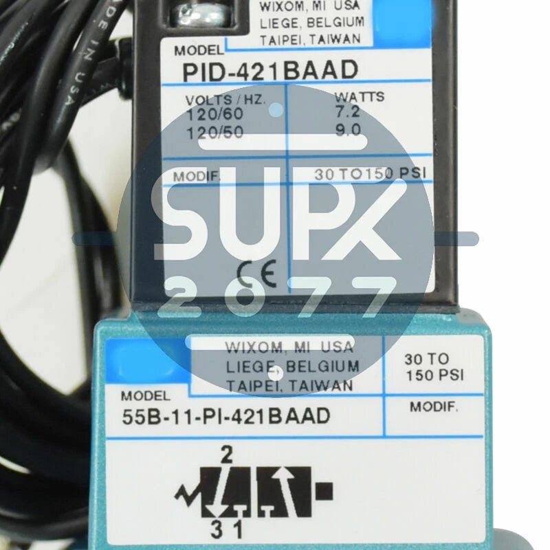 55B-11-PI-421BAAD MAC Solenoid Valve In stock, free shipping #su