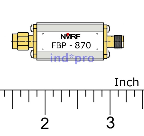 new For RFID GSM Mobile Test FBP-870 870(840～900)MHz Band-pass Filter