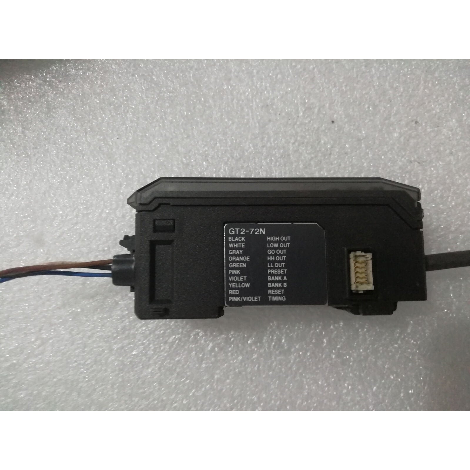 used Keyence LASER SENSOR GT2-72N Tested Good OK - KEYENCE