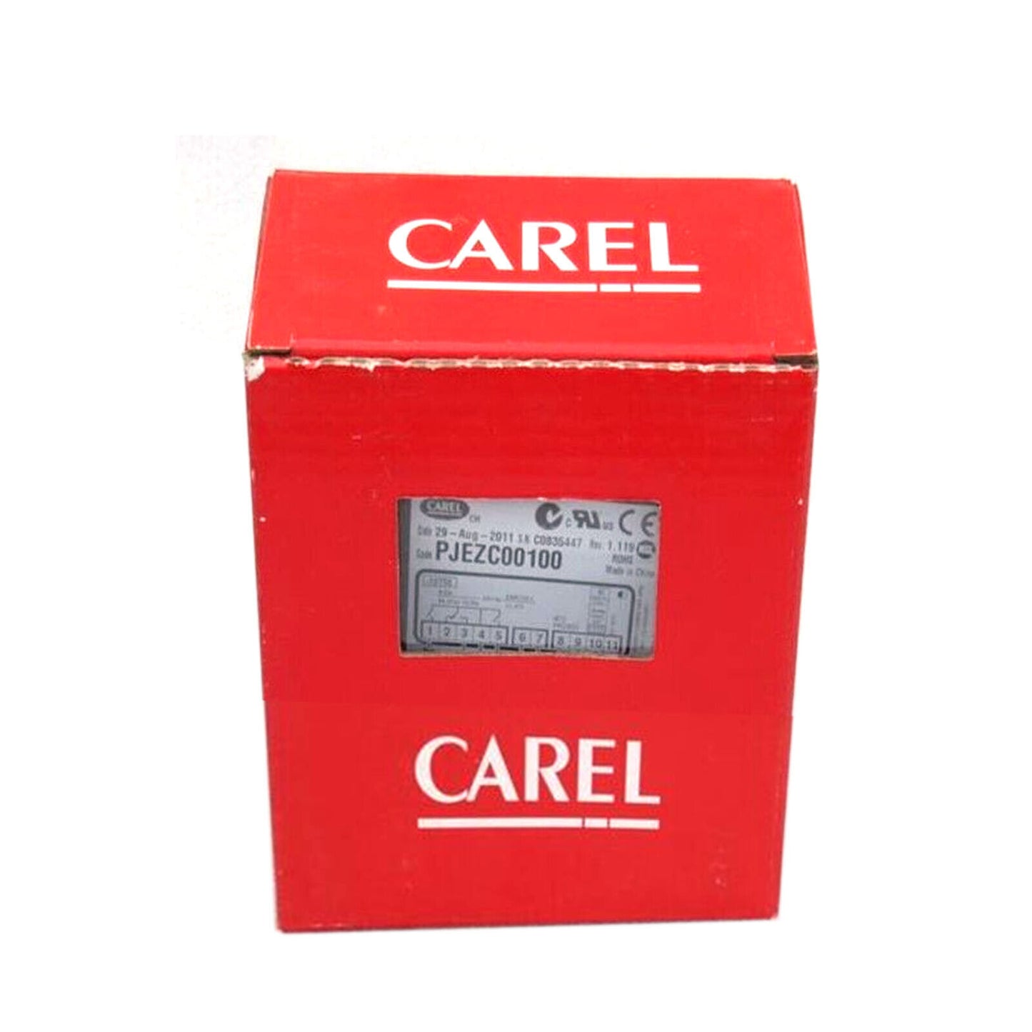 CAREL Thermostat PJEZC00100 - Temperature Monitor with 24-Hour Learning & programmable - CAREL