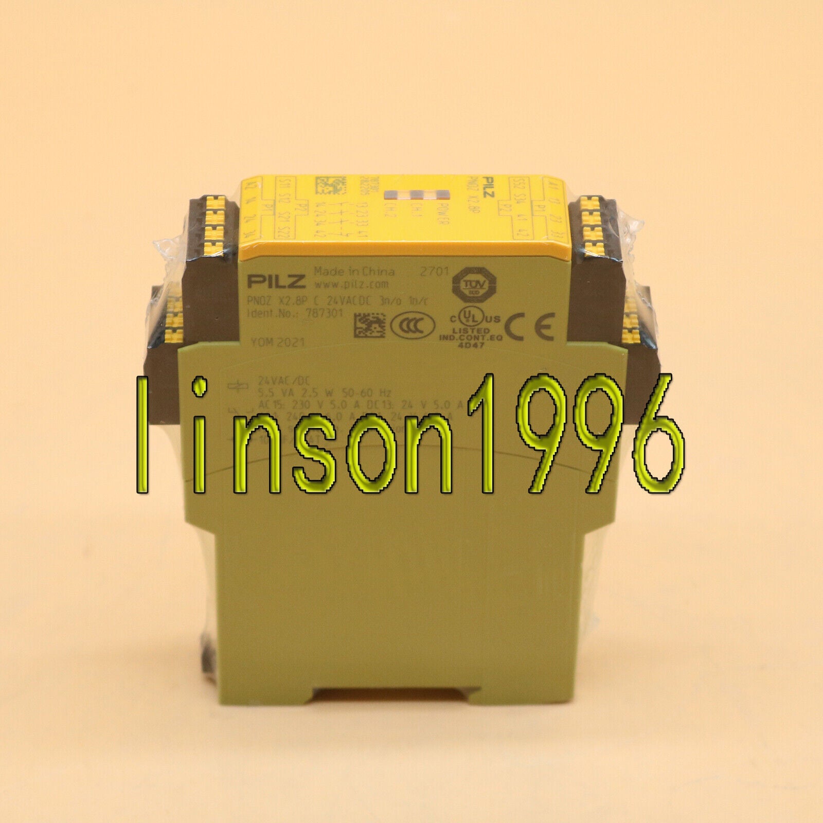 used 1PC PILZ Safety Relays PNOZ X2.8P C787301 - PILZ