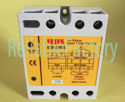 1pc FOTEK ESR-25DA Solid state relay free shipping &R1