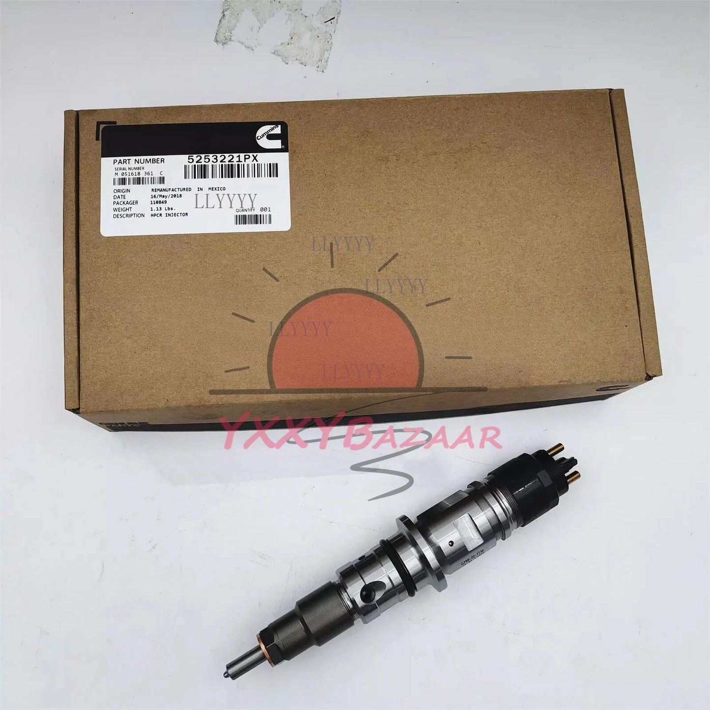 5253221PX Fits for Cummins 6.7L Diesel Fuel Injector 6 Cylinders Engine 4988835