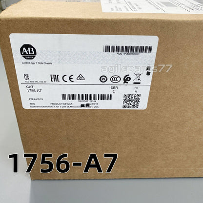 Allen-Bradley SER C ControlLogix 7 Slots Chassis Model 1756-A7 New Factory Sealed - ALLEN-BRADLEY