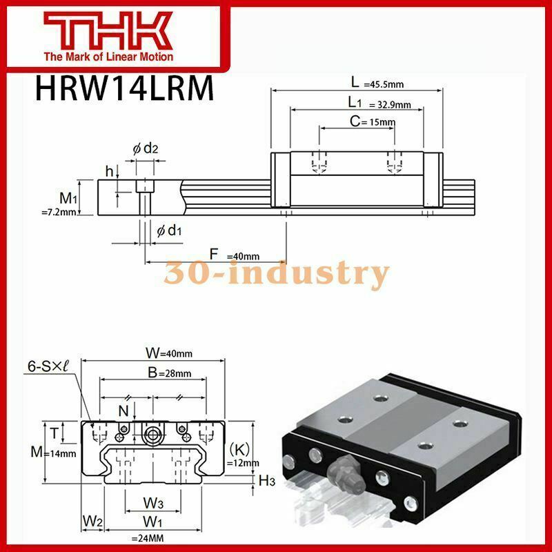 1Pcs New HRW14LRM Linear Guide Slider for Smooth Motion - KOEED