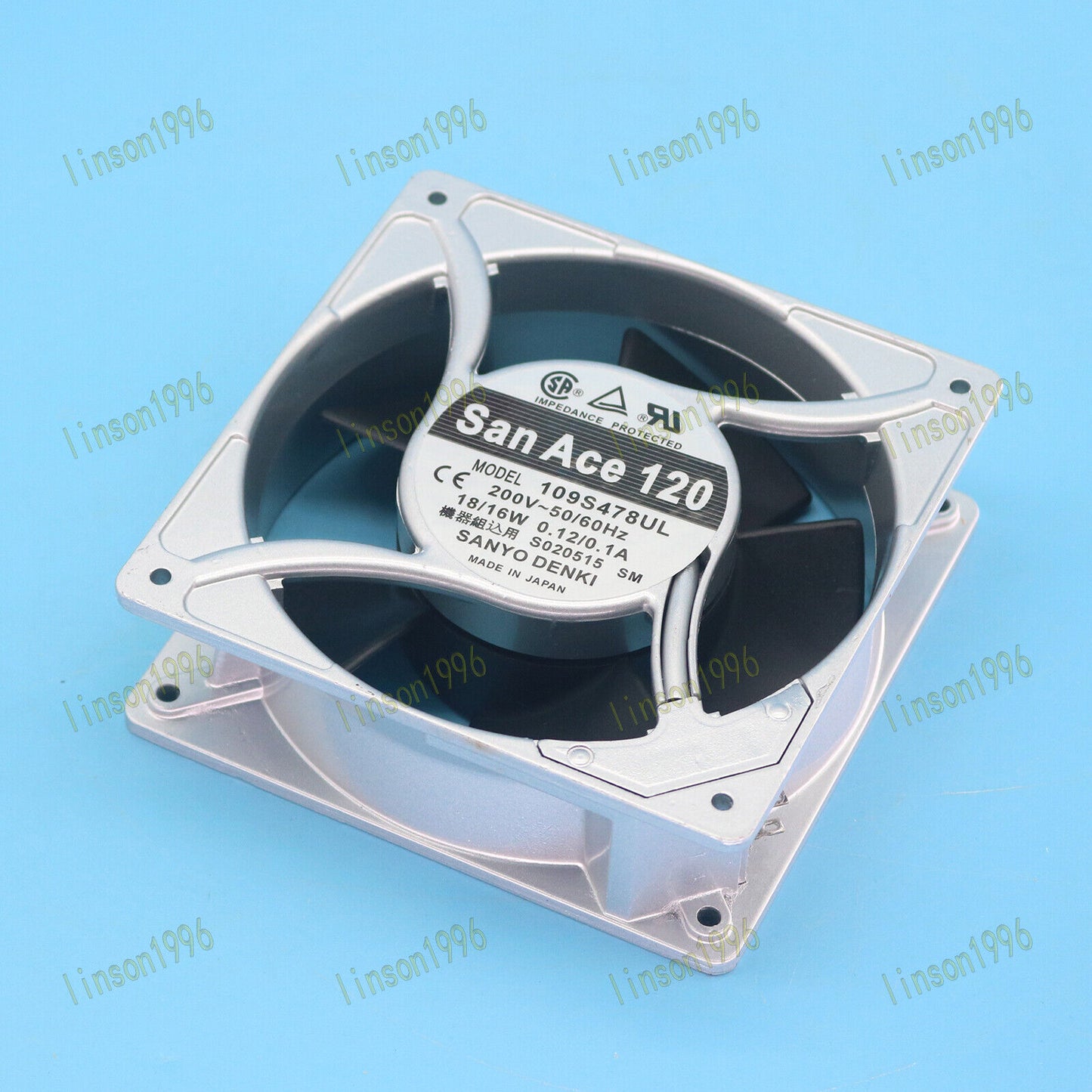12CM Industrial AC Cooling Fan, 109S478UL, Fast Ship - SANYO