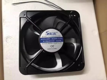 SACOC SA20060HA2BL AC220V/240V 0.45A 65W 20CM Axial Cooling Fan