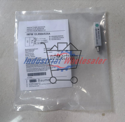1PC Baumer IWFM 12L9504/S35A Proximity Switch Sensor Free delivery