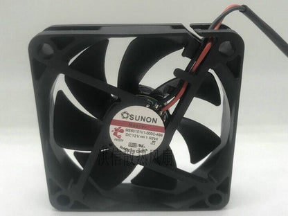 new 1 pcs SUNON Fan ME60151V1-000C-A99 DC 12V 1.92W 6015 6CM maglev fan 2 wire - SUNON