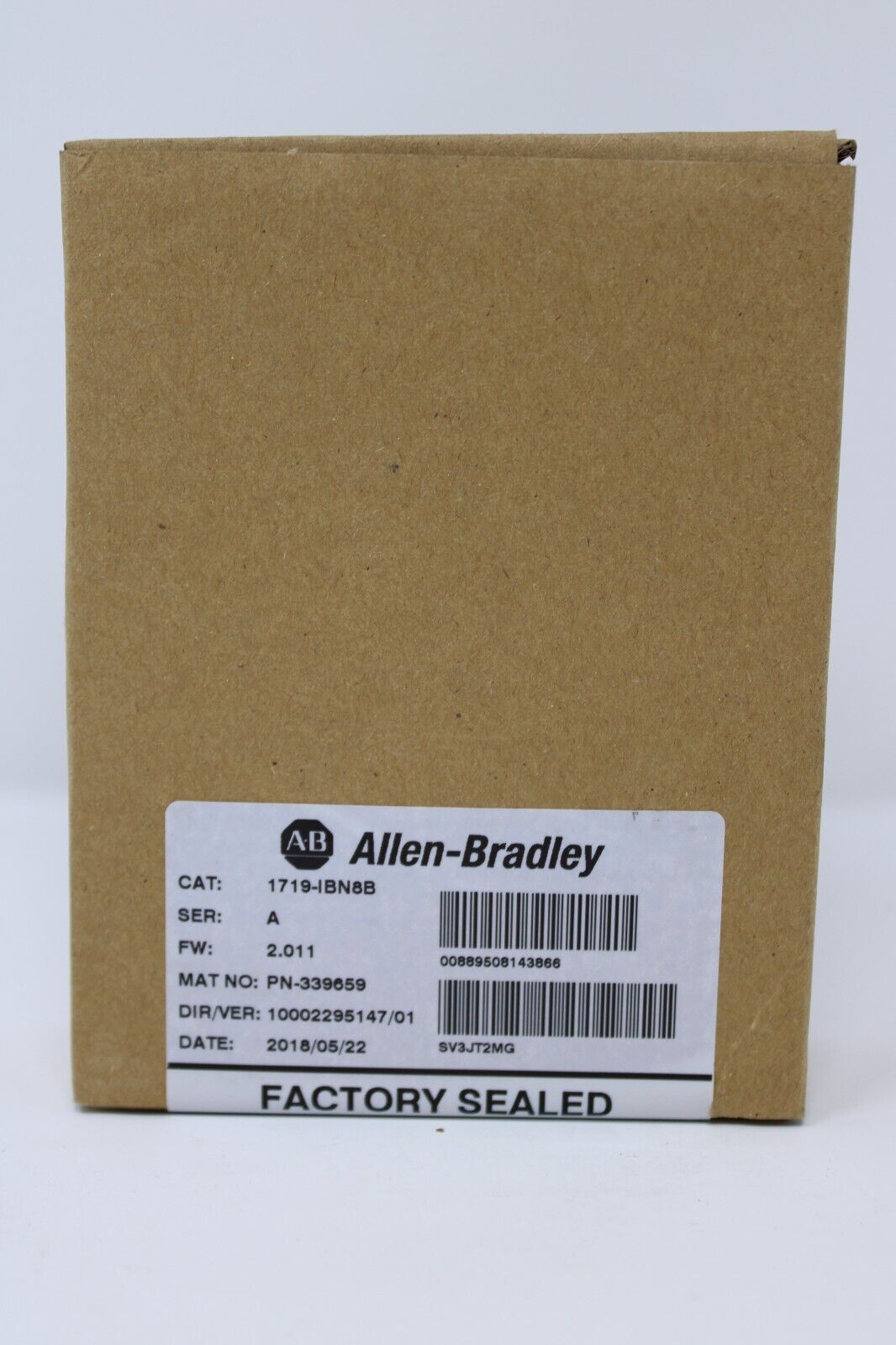 new Allen Bradley 1719-IBN8B DC Input Module - ALLEN BRADLEY