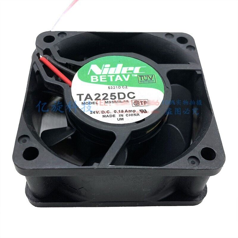 new Nidec 6025 DC24v 0.18a TA225DC M33516-16 Inverter Cooling Fan