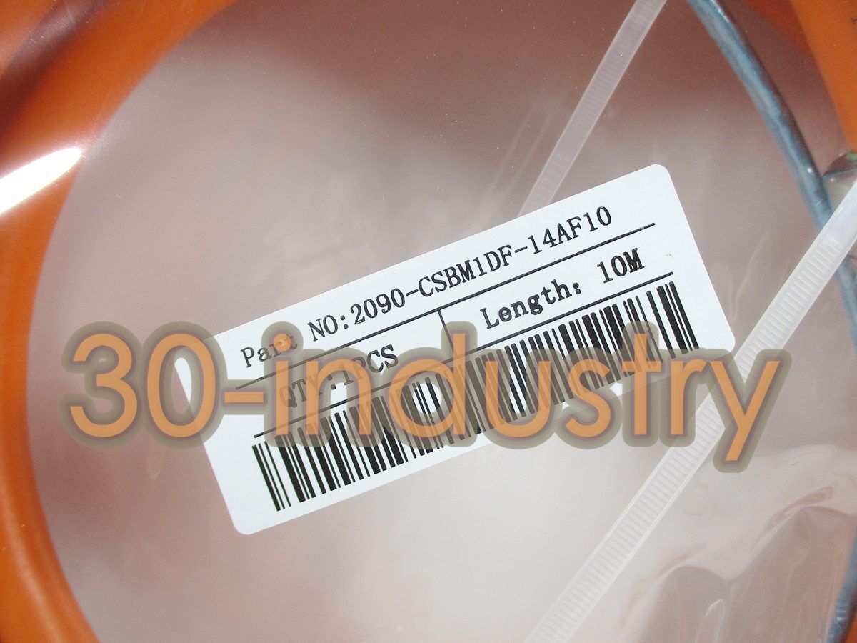 10 Meter Servo Power Cable 2090-CSBM1DF-14AF10 - 1PCS - BRAND NAME UNKNOWN