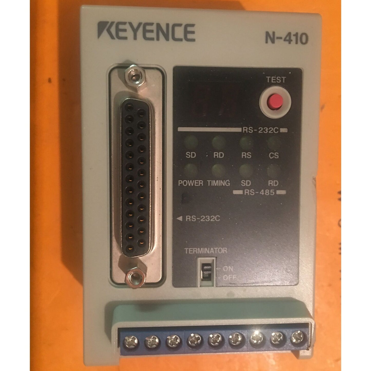 ONE KEYENCE N-410 Bar Code Reader Module - KEYENCE