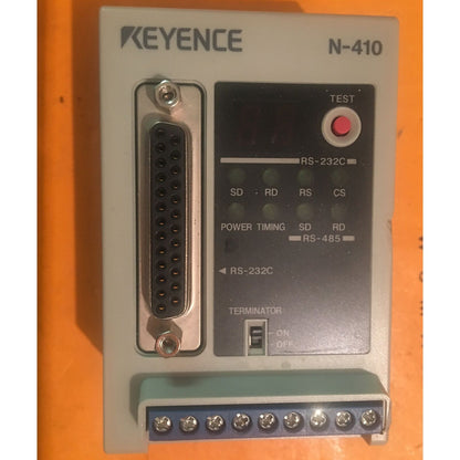 ONE KEYENCE N-410 Bar Code Reader Module - KEYENCE