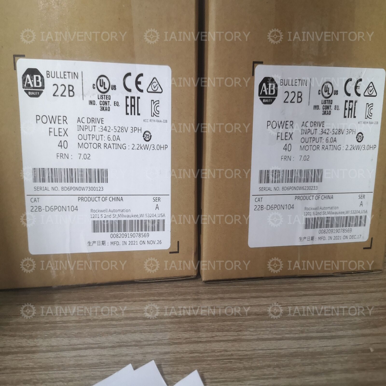 Allen Bradley 22B-D6P0N104 Fast Ship | 1 Piece - ALLEN BRADLEY