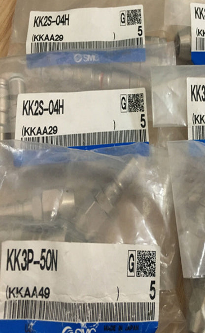 1Bag/5pcs SMC KK2S-04H KK2S04H Fittings Free Ship