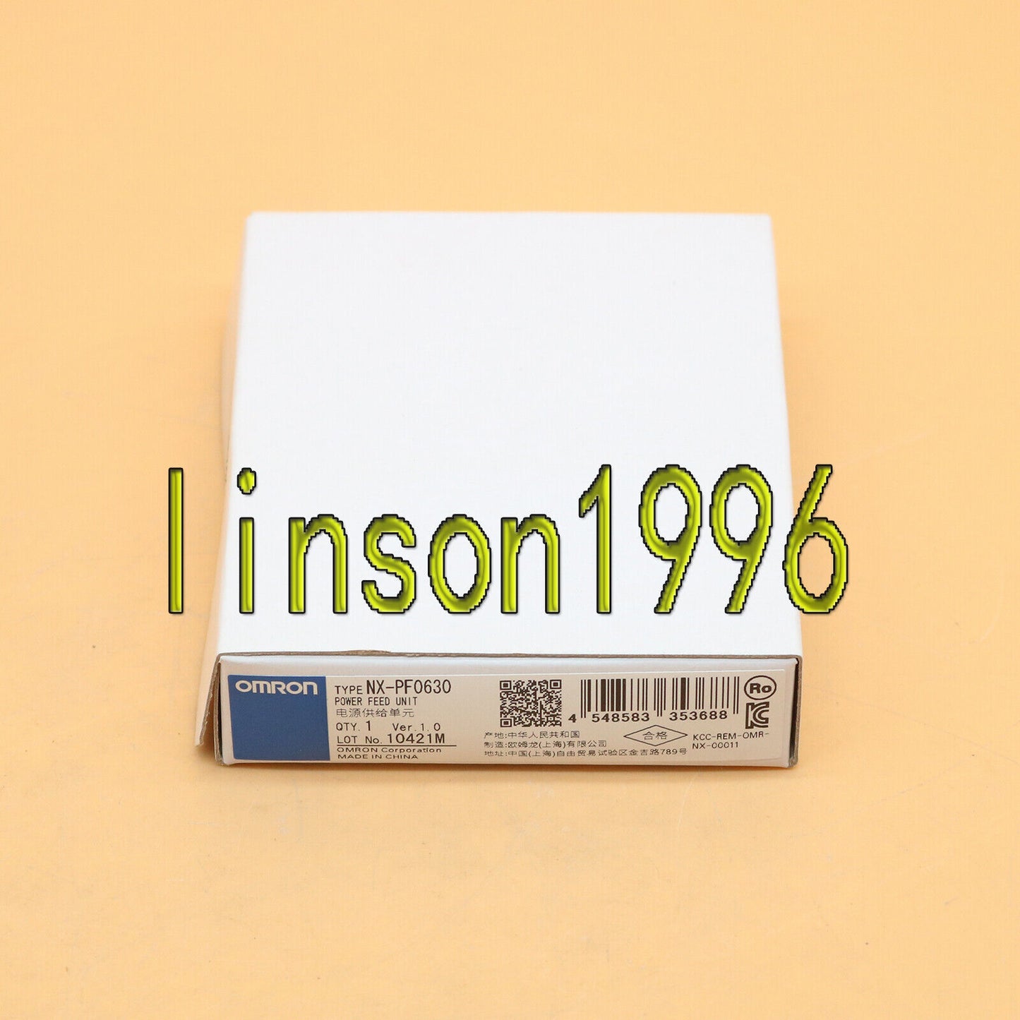 Omron NX-PF0630 Power Supply Module - OMRON