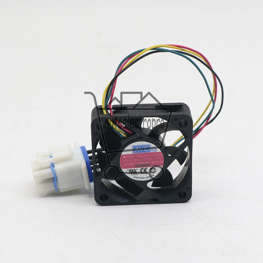 1PCS 13.6V 0.20A 4-wire plug 5015 waterproof cooling fan DAZA0515RCU @G